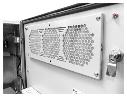 Шкаф коммутационный ЦМО (ШТВ-Н-12.6.5-4ААА-Т1) настенный 12U 600x530мм пер.дв.металл несъемн.бок.пан. 150кг серый 120град. уличный всепогодный с вентилятором с нагревателем укомплектованный