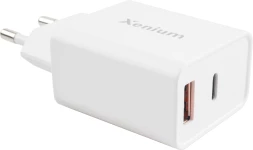 Сетевое зар./устр. Xenium X252 25W 3A+2A USB/USB Type-C универсальное белый (CCX252CW/00)