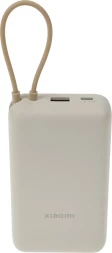 Мобильный аккумулятор Xiaomi BHR8851GL 20000mAh 33W 3A USB-A/USB-C бежевый