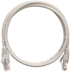 Патч-корд Nikomax NMC-PC4UD55B-020-C-GY U/UTP RJ-45 вил.-вилка RJ-45 кат.5E 2м серый LSZH
