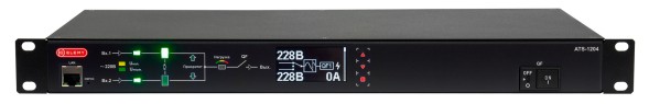 АВР Elemy ATS-1204/32 1U 19&amp;quot; ввод:2xIEC309 выход:2xC19-9xС1332A черный