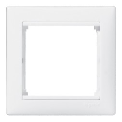 Рамка Legrand Valena 774451 накладная 1x поликарбонат белый
