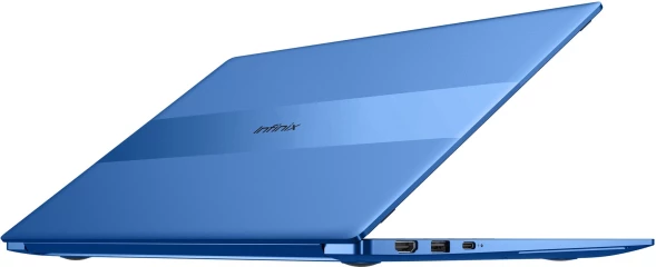 Ноутбук Infinix Inbook Y2 Plus Core i3 1115G4 8Gb SSD256Gb Intel UHD Graphics 15.6&amp;quot; IPS FHD (1920x1080) Windows 11 Home blue WiFi BT Cam (71008301213)