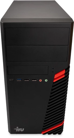 ПК IRU Planio 310H6SM MT i5 12400 (2.5) 32Gb SSD512Gb UHDG 730 Windows 11 Pro 64 GbitEth 400W черный (2100036)