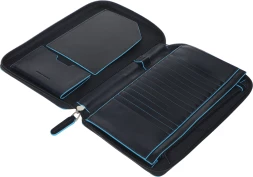 Мультипортмоне Piquadro Blue Square PP3246B2/BLU2 синий натур.кожа