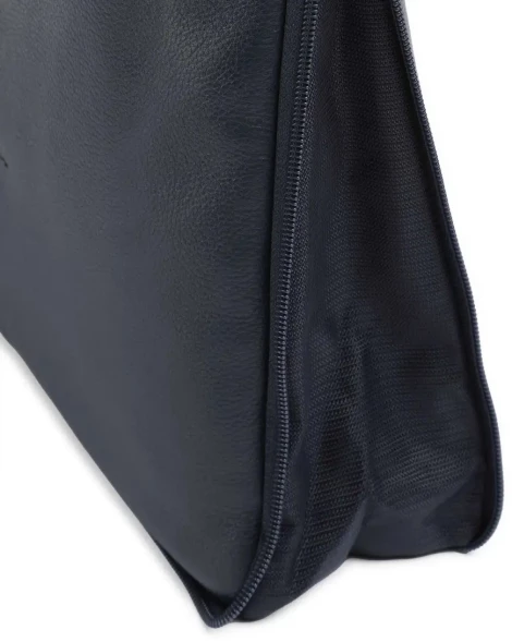 Деловая сумка мужская Piquadro Russel CA4021W137/BLU с отделением для ноутбука 15.6&amp;quot; синяя натур.кожа