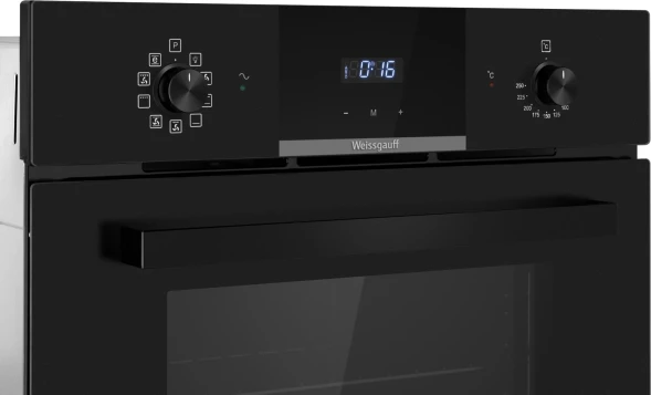 Духовой шкаф Электрический Weissgauff EOM 691 PDB Matt Edition черный