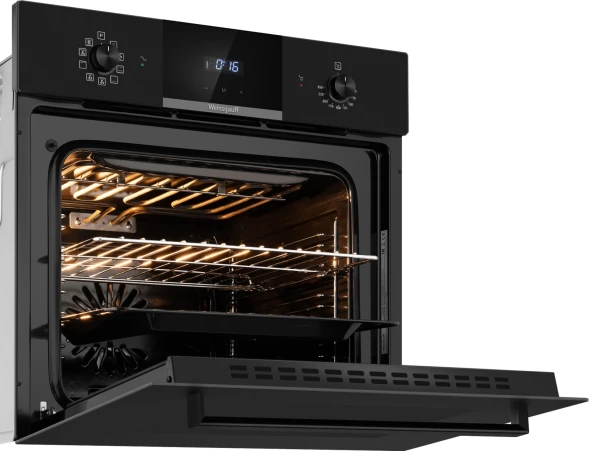 Духовой шкаф Электрический Weissgauff EOM 691 PDB Matt Edition черный