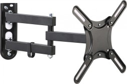 Кронштейн для телевизора Hama R1 118154 черный 19&amp;quot;-48&amp;quot; макс.25кг настенный поворот и наклон