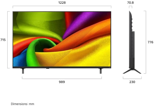 Телевизор LED LG 55&amp;quot; 55NU900B6LA.ARU черный 4K Ultra HD 60Hz DVB-T DVB-T2 DVB-C DVB-S DVB-S2 USB WiFi Smart TV (RUS)