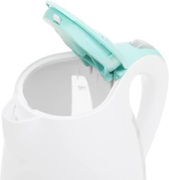 Чайник электрический Blackton Bt KT1702P 1.7л. 2200Вт белый/зеленый корпус: пластик (86185602)