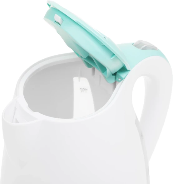 Чайник электрический Blackton Bt KT1702P 1.7л. 2200Вт белый/зеленый корпус: пластик (86185602)