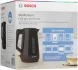Чайник электрический Bosch TWK1M123 1.7л. 2400Вт черный корпус: пластик