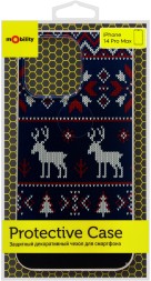 Чехол (клип-кейс) Redline для Apple iPhone 14 Pro Max mObility art прозрачный (УТ000038143)