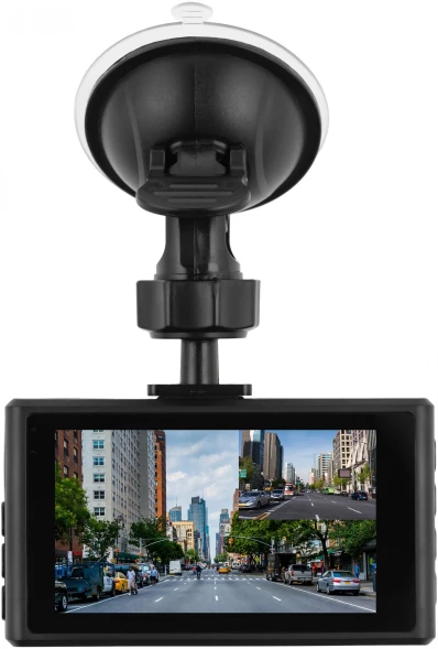 Видеорегистратор Digma FreeDrive 300DW черный 4Mpix 1440x2560 130гр.