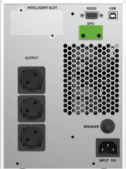 Источник бесперебойного питания Ippon Na+ TAE 1000 1000Вт 1000ВА белый