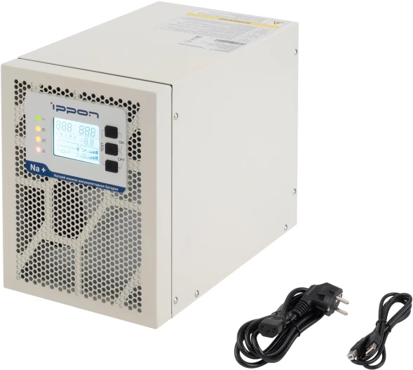 Источник бесперебойного питания Ippon Na+ TAE 1000 1000Вт 1000ВА белый