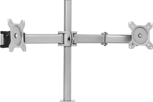 Кронштейн для мониторов Cactus CS-VM-D29-AL серебристый 13&amp;quot;-27&amp;quot; макс.8кг настольный поворот и наклон