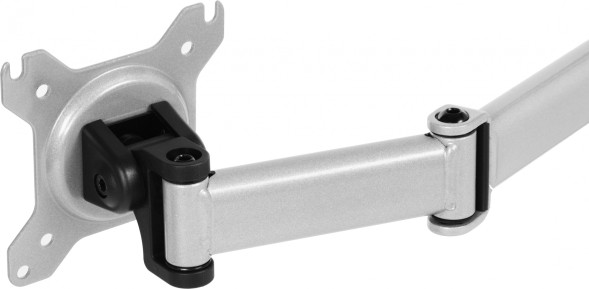 Кронштейн для мониторов Cactus CS-VM-D29-AL серебристый 13&amp;quot;-27&amp;quot; макс.8кг настольный поворот и наклон