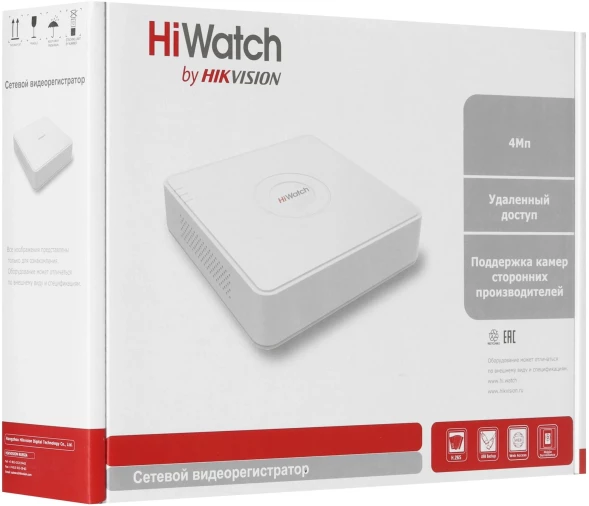 Видеорегистратор HiWatch DS-N204(D)