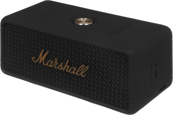 Колонка порт. Marshall Emberton III черный/золотистый 20W 2.0 BT 100м (EMBERTON III BLACK)