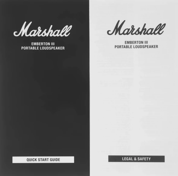 Колонка порт. Marshall Emberton III черный/золотистый 20W 2.0 BT 100м (EMBERTON III BLACK)