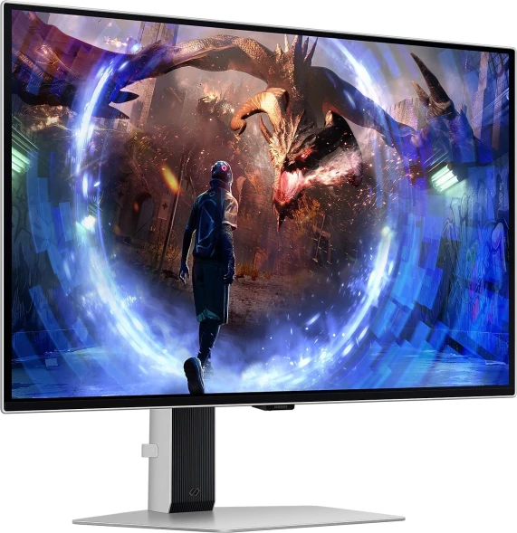 Монитор Samsung 27&amp;quot; Odyssey G6 S27DG600SIXCI черный OLED LED 1ms 16:9 HDMI матовая HAS Piv 250cd 178гр/178гр 2560x1440 360Hz FreeSync Premium Pro DP Quad 2K (1440p) USB 6.9кг