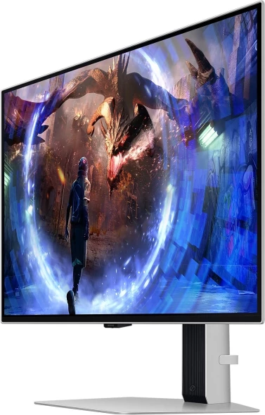 Монитор Samsung 27&amp;quot; Odyssey G6 S27DG600SIXCI черный OLED LED 1ms 16:9 HDMI матовая HAS Piv 250cd 178гр/178гр 2560x1440 360Hz FreeSync Premium Pro DP Quad 2K (1440p) USB 6.9кг