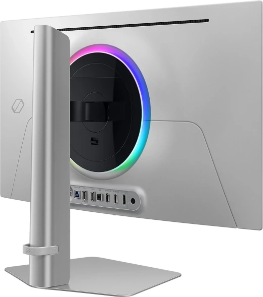 Монитор Samsung 27&amp;quot; Odyssey G6 S27DG600SIXCI черный OLED LED 1ms 16:9 HDMI матовая HAS Piv 250cd 178гр/178гр 2560x1440 360Hz FreeSync Premium Pro DP Quad 2K (1440p) USB 6.9кг