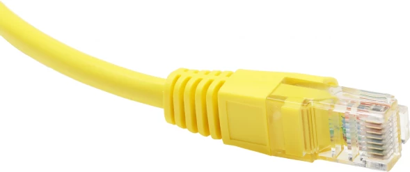 Патч-корд cat5E molded 3м желтый RJ-45 (m)-RJ-45 (m)