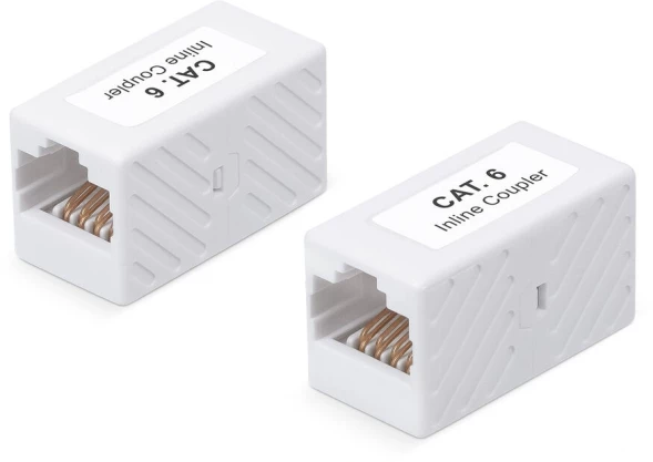 Адаптер Cabeus CA-8P8C-C6 проходн. RJ45 кат.6