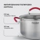 Кастрюля Rondell Sorge RDS-1219 2.1л. d=18см (с крышкой) стальной