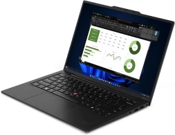 Ноутбук Lenovo ThinkPad X1 Carbon G12 Core Ultra 7 155U 16Gb SSD1Tb Intel Graphics 14&amp;quot; IPS WUXGA (1920x1200) Windows 11 Pro 64 black WiFi BT Cam (21KDS07D00)