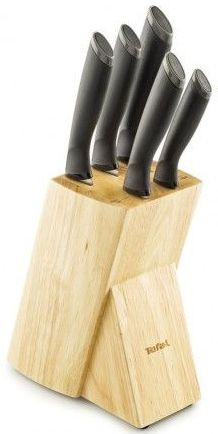 Набор ножей кухон. Tefal Comfort K221SA14 (2100096005) компл.:5предм. с подставкой черный