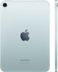 Планшет Apple iPad mini 2024 A2995 A17 Pro 6С RAM8Gb ROM128Gb 8.3&amp;quot; IPS 2266x1488 5G eSIM iOS голубой 12Mpix 12Mpix BT WiFi 9hr