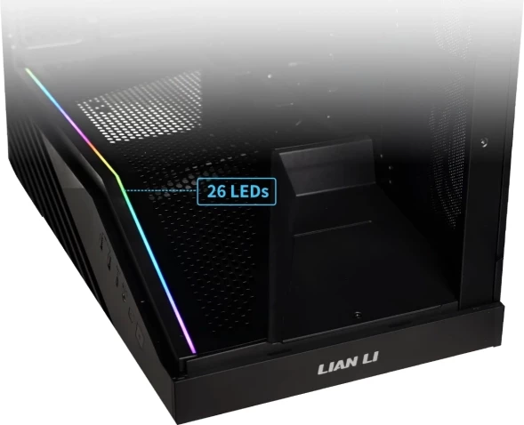 Корпус Lian-Li V100 черный без БП E-ATX 7x120mm 3x140mm 2xUSB3.0 audio bott PSU