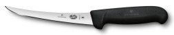 Нож кухонный Victorinox Fibrox (5.6603.15) стальной обвалочный для мяса лезв.150мм прямая заточка черный