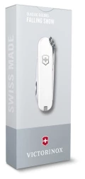 Нож перочинный Victorinox Classic SD Falling Snow (0.6223.7G) 58мм 7функц. подар.коробка