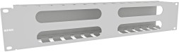 Кабельный органайзер Горизонтальный NTSS NTSS-HORGС-2U-(72) односторонний кольца 2U шир.:19&amp;quot; глуб.:72мм