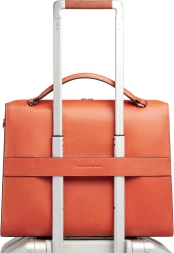 Деловая сумка женская Piquadro Patricia CA4098W140/AR с отделением для ноутбука 14&amp;quot; коралловая натур.кожа