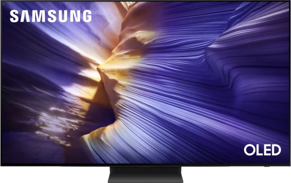 Телевизор OLED Samsung 77&amp;quot; QE77S90FAEXRU Series 9 черный графит 4K Ultra HD 120Hz DVB-T2 DVB-C DVB-S2 USB WiFi Smart TV