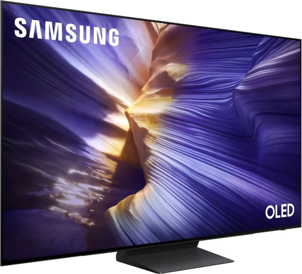 Телевизор OLED Samsung 77&amp;quot; QE77S90FAEXRU Series 9 черный графит 4K Ultra HD 120Hz DVB-T2 DVB-C DVB-S2 USB WiFi Smart TV