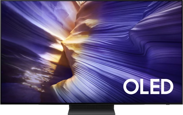Телевизор OLED Samsung 77&amp;quot; QE77S90FAEXRU Series 9 черный графит 4K Ultra HD 120Hz DVB-T2 DVB-C DVB-S2 USB WiFi Smart TV