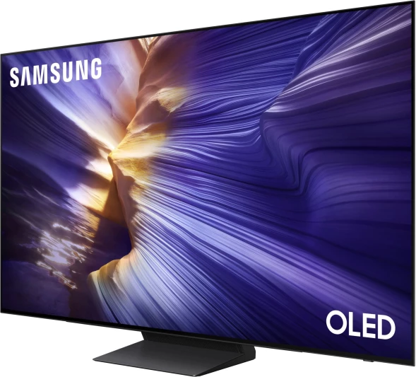 Телевизор OLED Samsung 77&amp;quot; QE77S90FAEXRU Series 9 черный графит 4K Ultra HD 120Hz DVB-T2 DVB-C DVB-S2 USB WiFi Smart TV