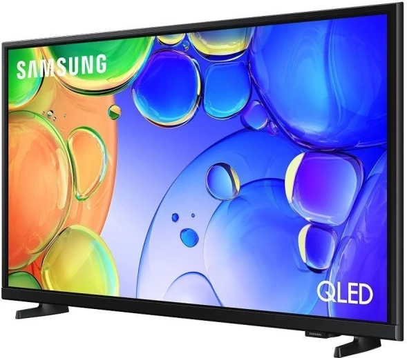 Телевизор QLED Samsung 32&amp;quot; QE32Q5FAAUXPY черный FULL HD 60Hz DVB-T2 DVB-C DVB-S2 USB WiFi Smart TV (RUS)