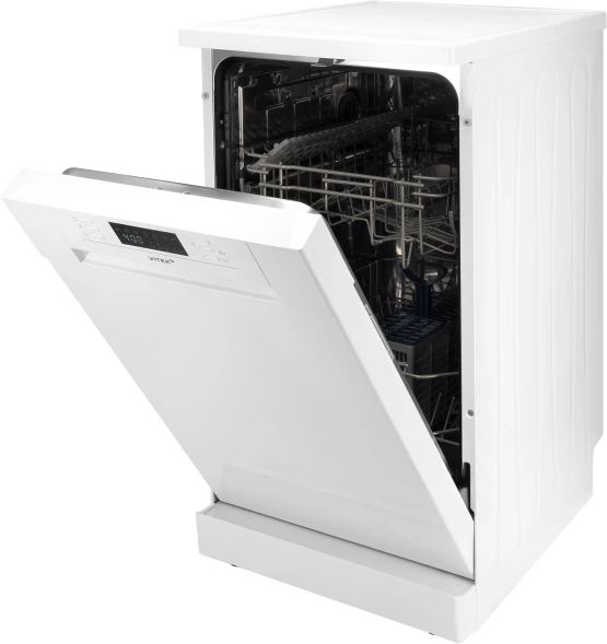 Посудомоечная машина Vitek VT-DF415 белый (узкая)