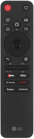 Телевизор OLED LG 48&amp;quot; OLED48C6RLA.ARU черный/серебристый 4K Ultra HD 120Hz DVB-T DVB-T2 DVB-C DVB-S2 USB WiFi Smart TV (RUS)