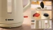 Чайник электрический Bosch TWK1M127 1.7л. 2400Вт бежевый корпус: пластик