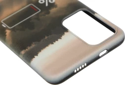 Чехол (клип-кейс) Gresso для Xiaomi Poco M4 Pro 5G Meridian черный/бежевый (GR17AAAE8996)