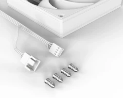 Вентилятор для корпуса ID-Cooling AS-120-W Trio 120х120x25 белый 4-pin 27.2дБ (упак.:3шт) Ret